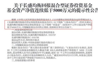 华泰柏瑞基金清盘危机资产净值低迷下的行业警示