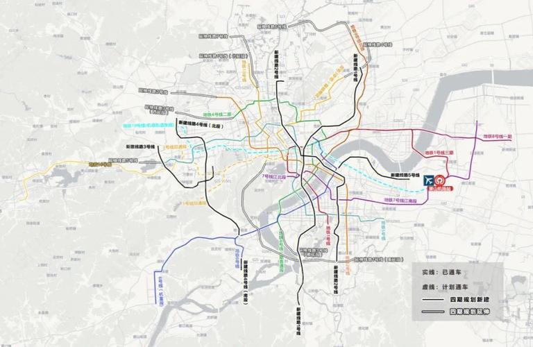 杭州地铁规划图未来城市交通的蓝图-第1张图片-财来区块链学库
